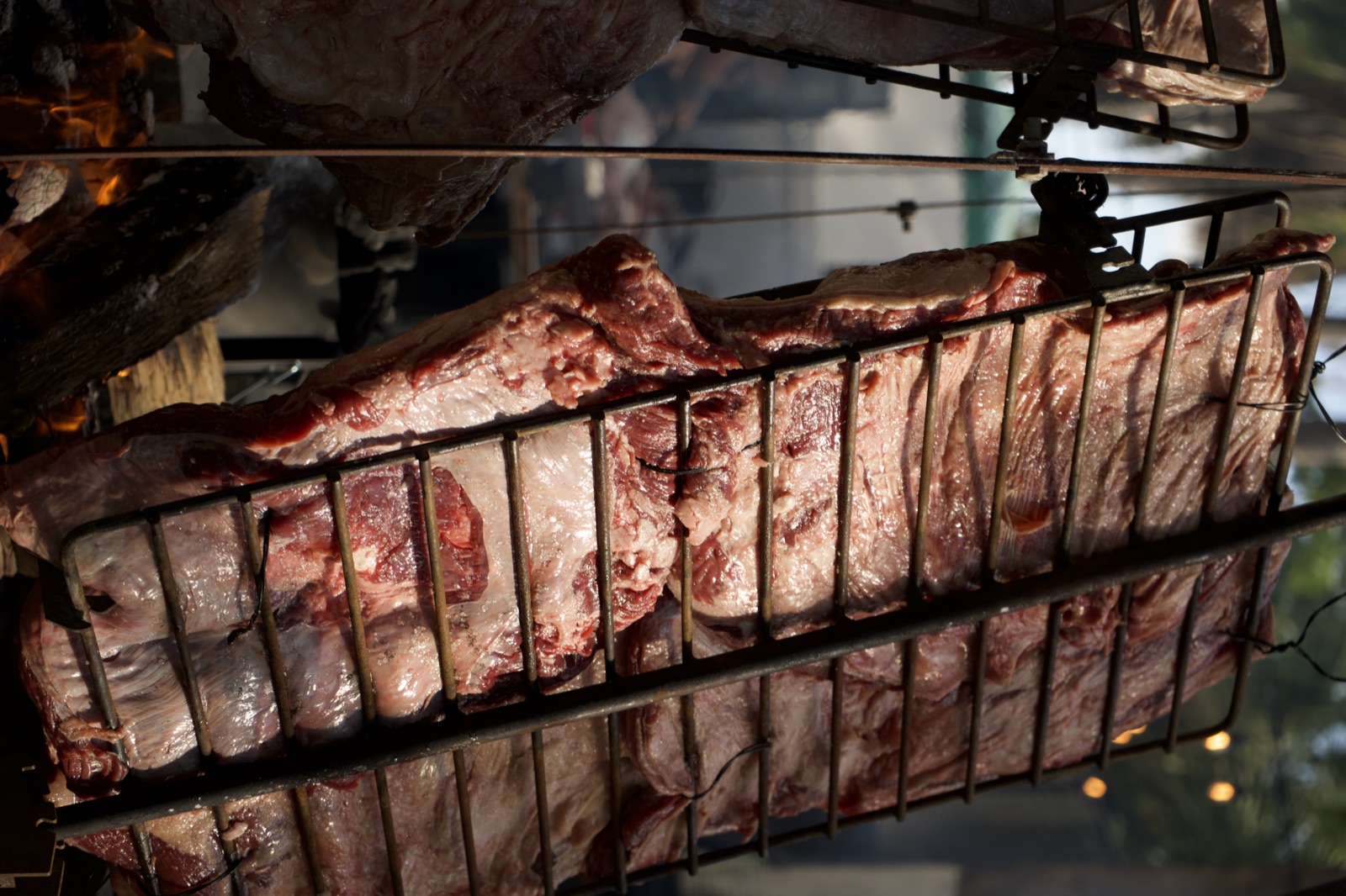 Beef ribs, hours on the fire